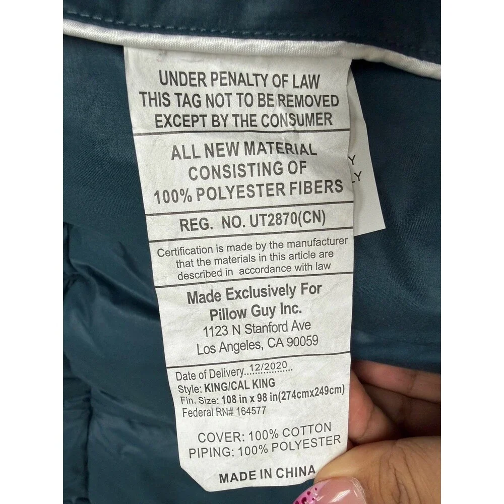 Cal-King/King Pillow Guy All Season Down Alternative Comforter